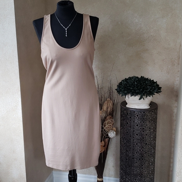 Forever 21 Dresses & Skirts - Forever 21 Solid Tan Plus Dress Fall Comfy 1X